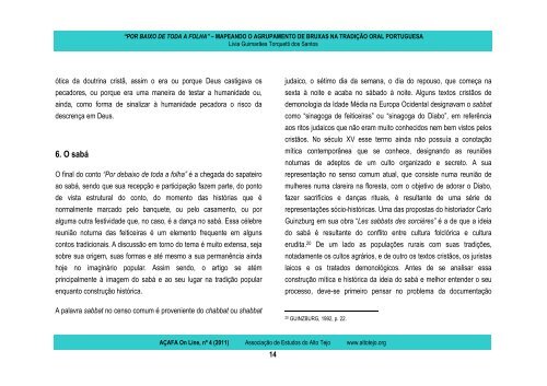 Por baixo de toda a folha - Associação de Estudos do Alto Tejo