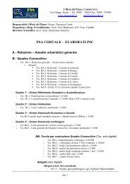 PSA CORTALE - ELABORATI PSC