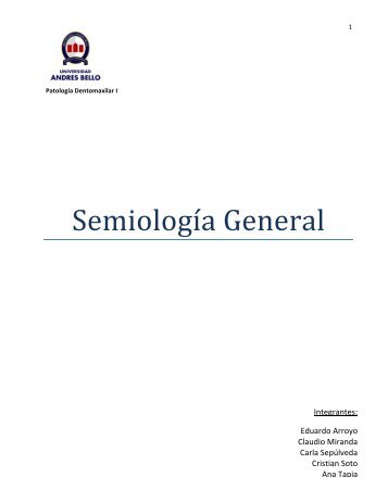 Semiología General - sisman