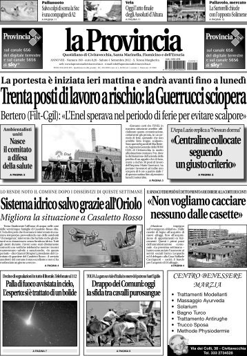 leggi l'intero giornale - La Provincia