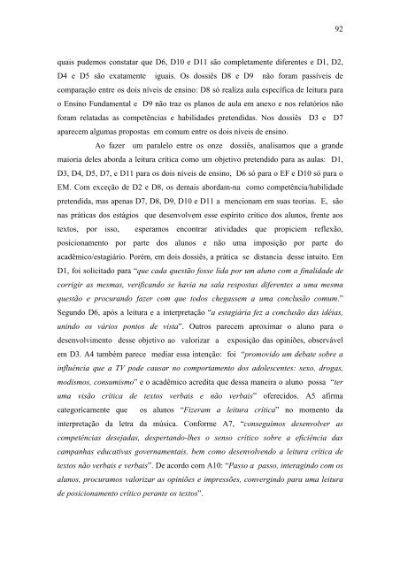 dissertação completa - Programa de Pós-Graduação em Letras - Uem