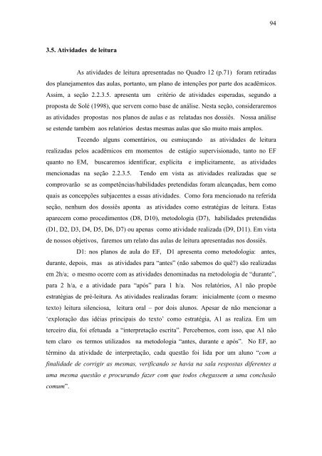 dissertação completa - Programa de Pós-Graduação em Letras - Uem