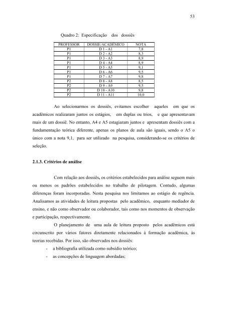 dissertação completa - Programa de Pós-Graduação em Letras - Uem