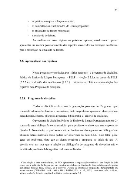dissertação completa - Programa de Pós-Graduação em Letras - Uem