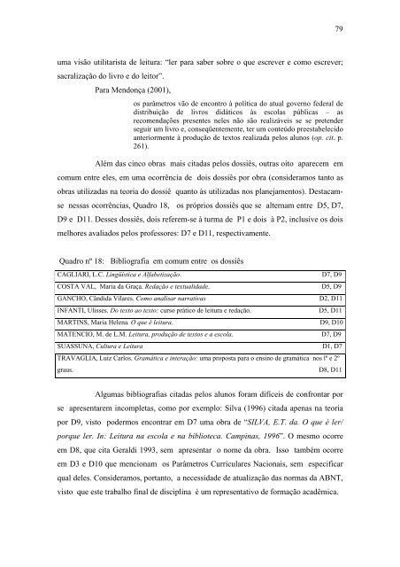 dissertação completa - Programa de Pós-Graduação em Letras - Uem