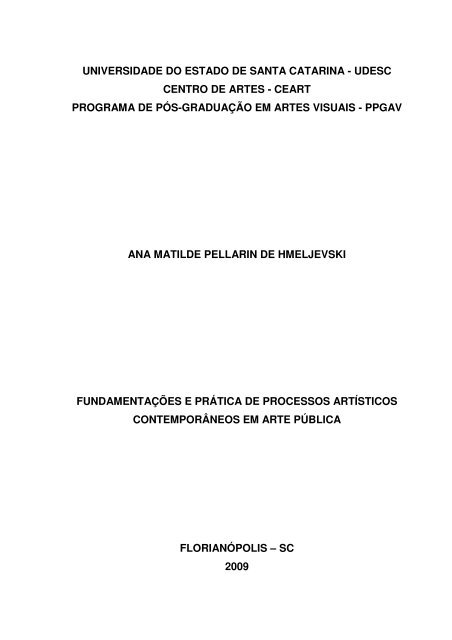 Dissertação em pdf - ppgav - Udesc