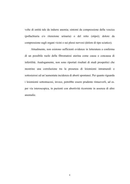 Terapia prechirurgica della fibromatosi uterina - FedOA - Università ...