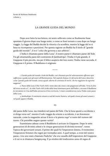 LA GRANDE GUIDA DEL MONDO - Verobuddismo.ru