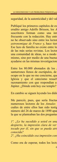 Lo Desconocido y los Problemas Psíquicos - Luz Espiritual