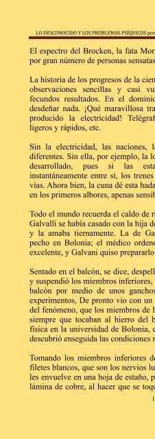 Lo Desconocido y los Problemas Psíquicos - Luz Espiritual