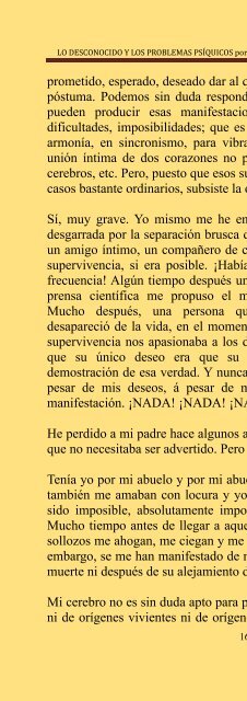 Lo Desconocido y los Problemas Psíquicos - Luz Espiritual