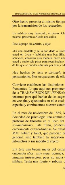 Lo Desconocido y los Problemas Psíquicos - Luz Espiritual