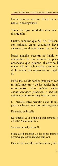 Lo Desconocido y los Problemas Psíquicos - Luz Espiritual