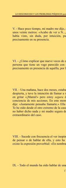 Lo Desconocido y los Problemas Psíquicos - Luz Espiritual