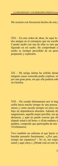 Lo Desconocido y los Problemas Psíquicos - Luz Espiritual