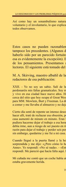 Lo Desconocido y los Problemas Psíquicos - Luz Espiritual