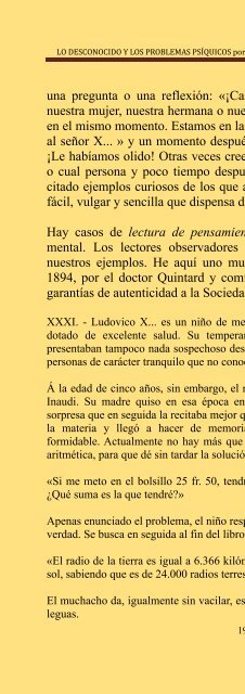 Lo Desconocido y los Problemas Psíquicos - Luz Espiritual