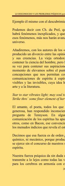 Lo Desconocido y los Problemas Psíquicos - Luz Espiritual