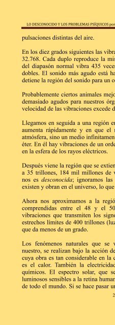 Lo Desconocido y los Problemas Psíquicos - Luz Espiritual