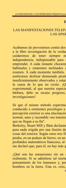 Lo Desconocido y los Problemas Psíquicos - Luz Espiritual