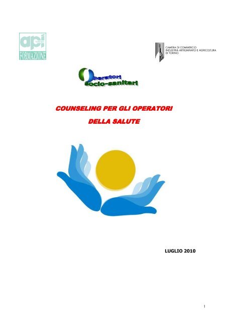 counseling per gli operatori della salute - Api Formazione