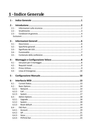 manuale utente v-6017 pdf - VOIspeed