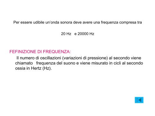 Relazione sulle onde sonore - Engimbergamo.Org