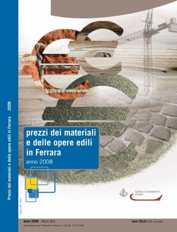 Listino C.C.I.A.A. Ferrara II° Edizione 2006 - Camera di Commercio ...