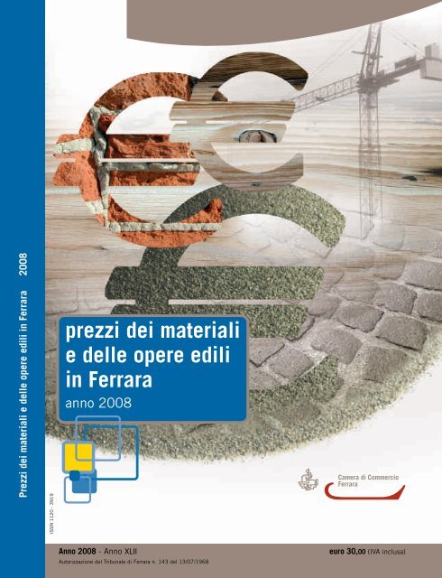 Listino C.C.I.A.A. Ferrara II° Edizione 2006 - Camera di Commercio ...