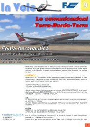 Le comunicazioni Terra-Bordo-Terra Fonia Aeronautica - Iaso.net
