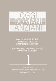 Scarica il numero 1 di Oggi Domani Anziani - FNP CISL Pensionati ...