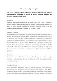 Documento Tecnico Preliminare Comune Di Orbassano