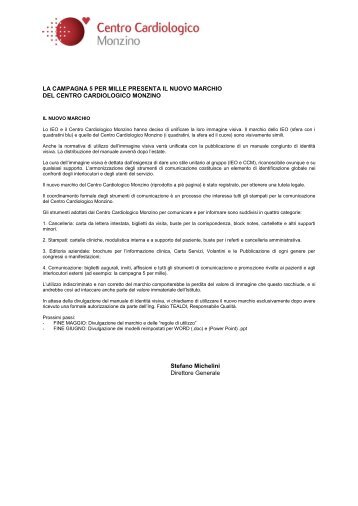 comunicazione interna - Centro Cardiologico Monzino