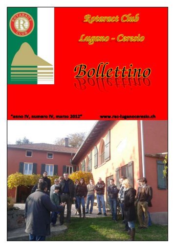 Bollettino4 - Rotaract Club Lugano-Ceresio