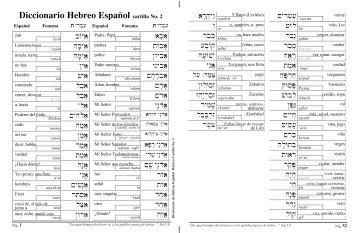 diccionario hebreo assy - Jinuj