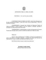 CARTA Nº - Defensoria Pública da União