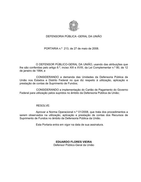 Defensoria Pública da União - DPU - #PraCegoVer - sobre fundo