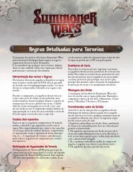 Regras Detalhadas para Torneios - Galápagos Jogos