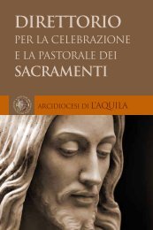 Il Direttorio Diocesiano - L'Editoriale