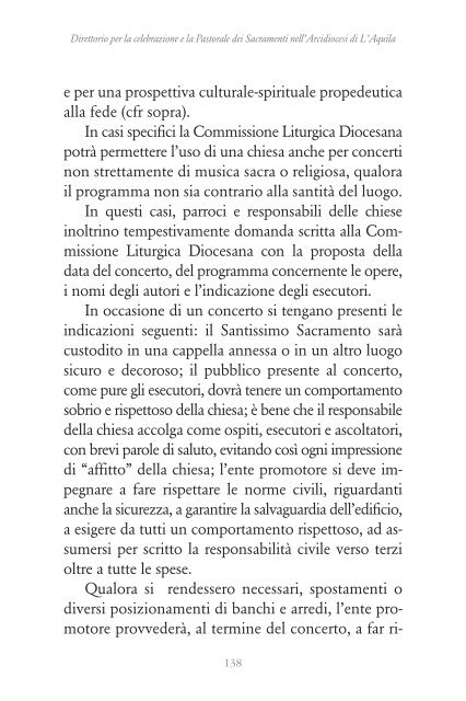 Il Direttorio Diocesiano - L'Editoriale