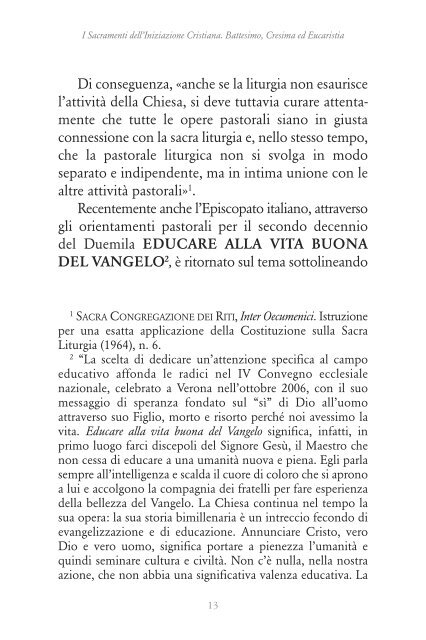 Il Direttorio Diocesiano - L'Editoriale