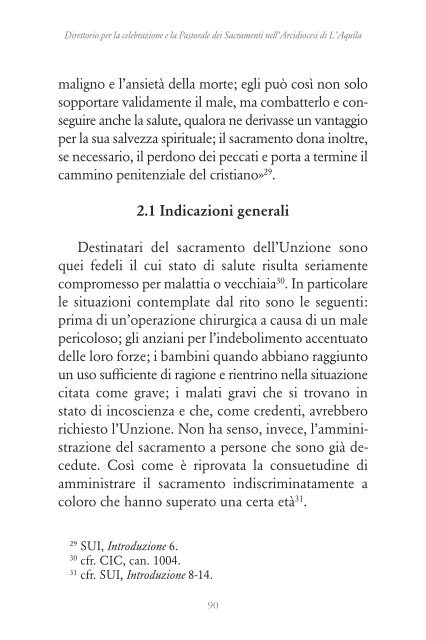 Il Direttorio Diocesiano - L'Editoriale