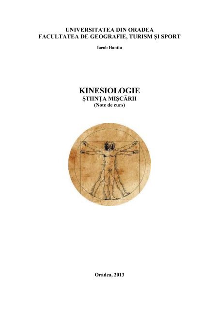 KINESIOLOGIE - Facultatea de Educatie Fizica si Sport Oradea