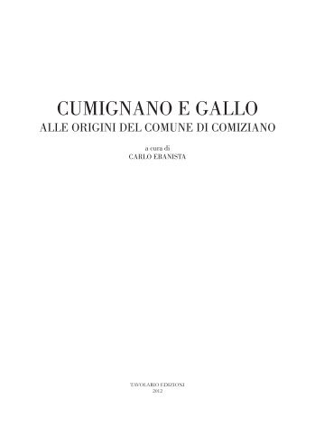 CUMIGNANO E GALLO - Università degli Studi di Verona