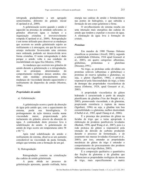 Trigo: características e utilização na panificação - Deag.ufcg.edu.br