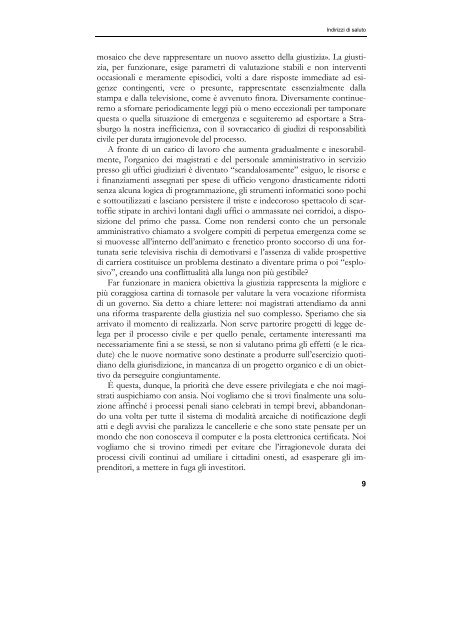 Scarica il pdf - Associazione Nazionale Magistrati