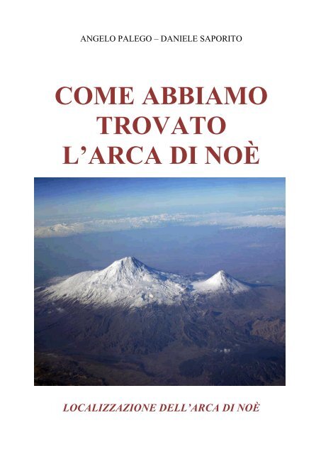 COME ABBIAMO TROVATO L ARCA DI NOE.pdf - Auditorium