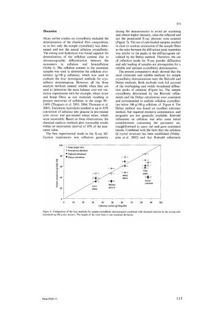 Properties of hemp fibre polymer composites -An optimisation of ...