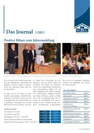 Das Journal 1/2013 - 