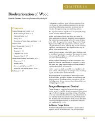 Biodeterioration of Wood - Forest Products Laboratory